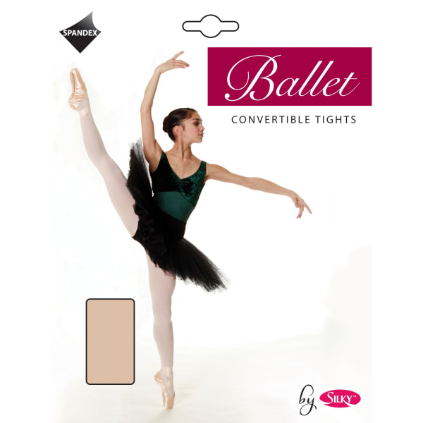 Silky Girls Dance Balett Tights Cabriolet (1 par) 7-9 år Ballet Pink 7-9 Years