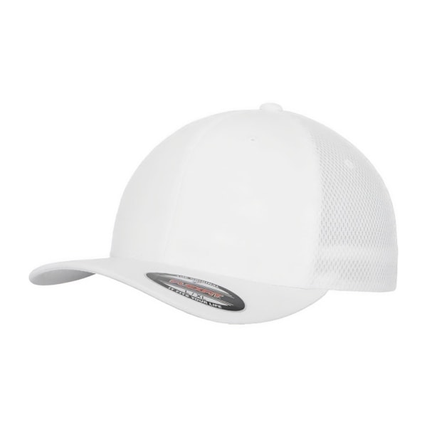 Flexfit Tactel Mesh Panel Baseball Cap L-XL Vit White L-XL