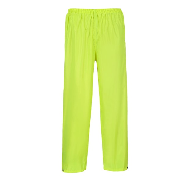 Portwest Herr Classic Regnbyxor 4XL Gul Yellow 4XL