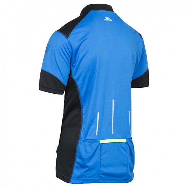 Trespass Mens Dudley Kortärmad Cykeltröja S Bright Blue Bright Blue S