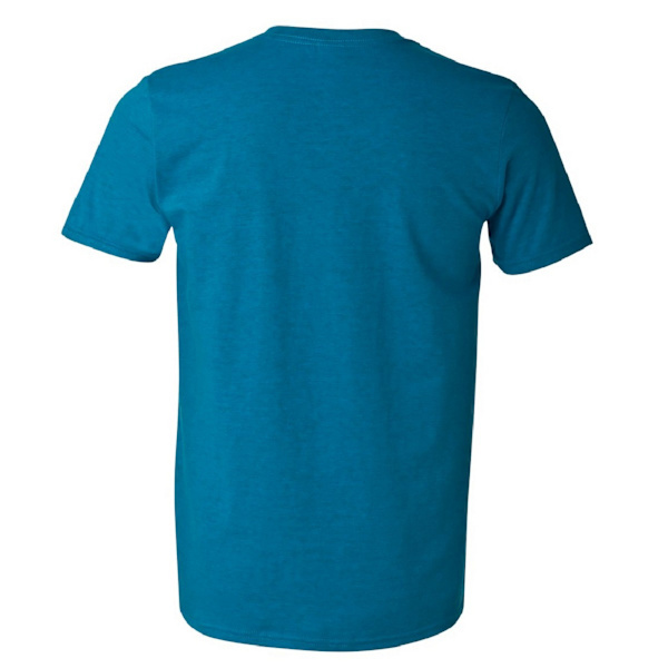 Gildan herr kortärmad mjuk t-shirt XL antik safir Antique Sapphire XL