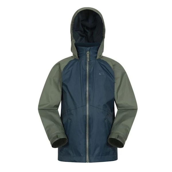 Mountain Warehouse Barnjacka Torrent II Vattentät för Barn/Barn Dark Khaki 9-10 Years