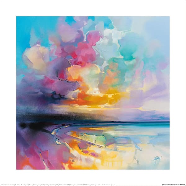 Scott Naismith Spirit From Darkness 2 Tryck 30cm x 30mm Multico Multicoloured 30cm x 30mm
