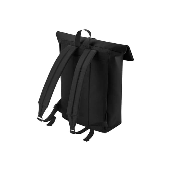 Bagbase Roll Top PU Ryggsäck One Size Svart Black One Size