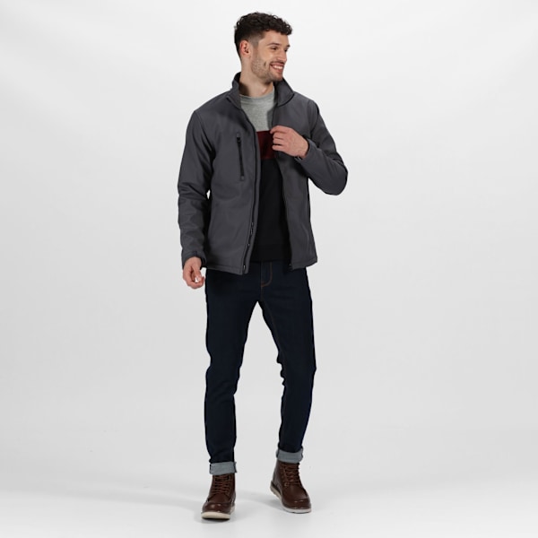 Regatta Professional Herr 3-lagers Softshelljacka XXL Seal Grå Seal Grey XXL