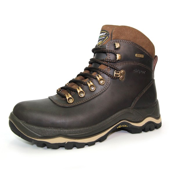 Grisport Evolution Vaxat Läder Vandringskängor 7 UK Brun Brown 7 UK