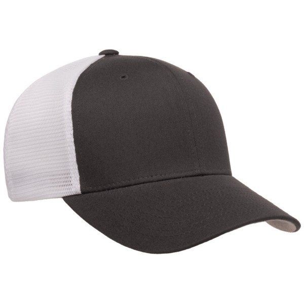 Flexfit Unisex Adult 110 Mesh Two Tone Cap One Size Charcoal/Wh Charcoal/White One Size