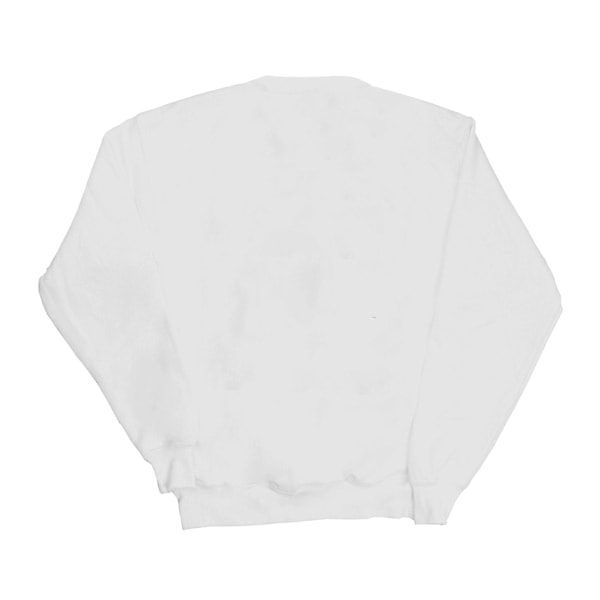 Harry Potter Pojkar Hogwarts Emblem Sweatshirt 3-4 År Vit White 3-4 Years