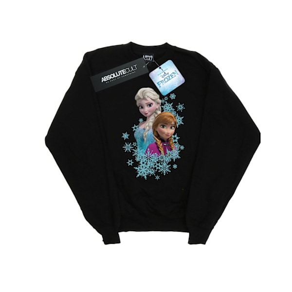 Disney Herr Frozen Elsa Och Anna Systrar Sweatshirt S Svart Black S