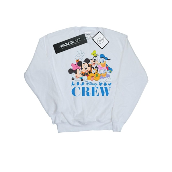 Disney Boys Mickey Mouse Disney Friends Sweatshirt 5-6 år Vit White 5-6 Years