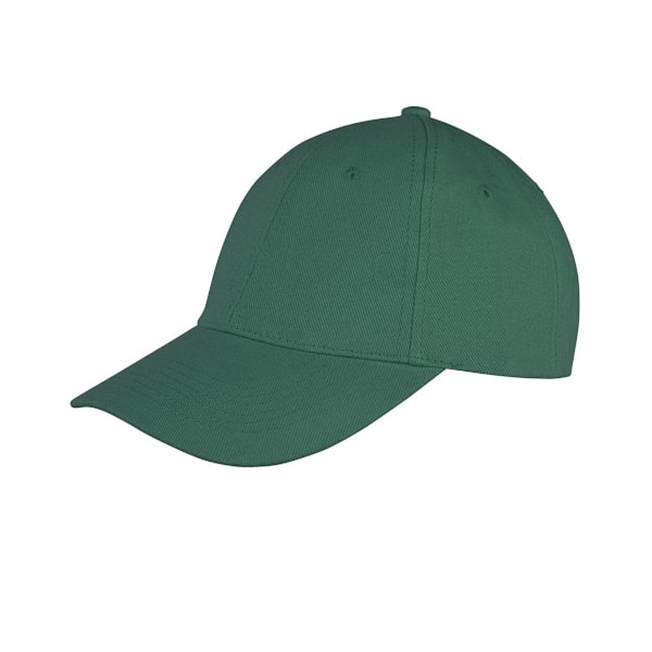 Result Unisex Core Memphis 6 Panel Baseball Cap One Size Bottle Bottle Green One Size