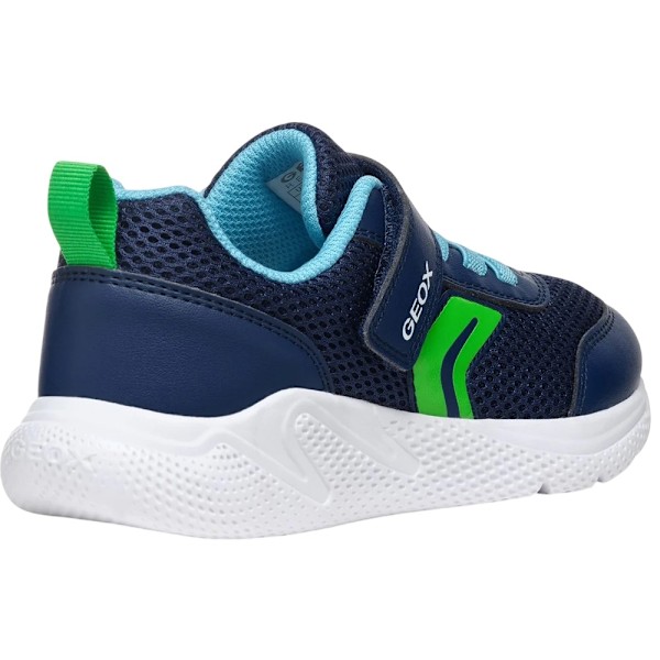 Geox Pojkar J Sprintye Träningsskor 13 UK Barn Navy/Ljusgrön Navy/Light Green 13 UK Child
