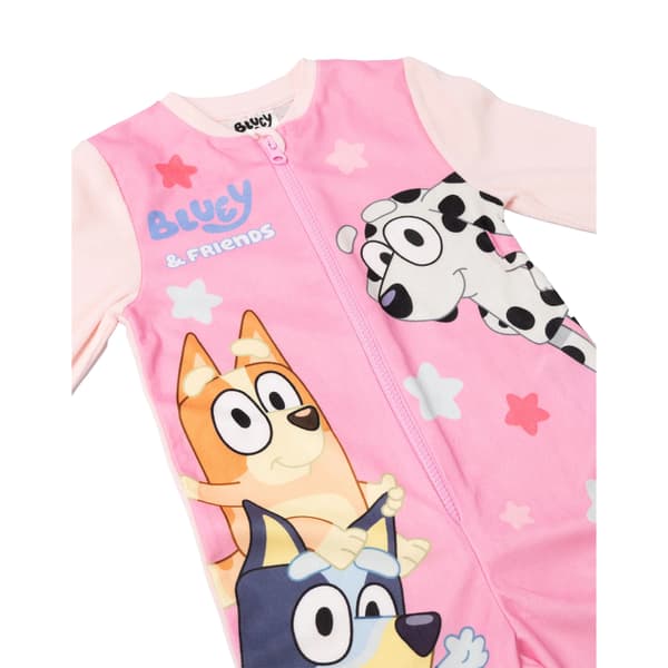 Bluey Flickor Bluey & Bingo Hel Pyjamas 3-4 År Rosa Pink 3-4 Years