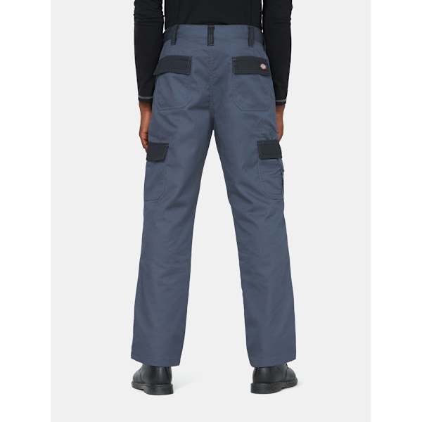 Dickies Arbetsbyxor för män, vardagsmodell, 26R Grå/Svart Grey/Black 26R