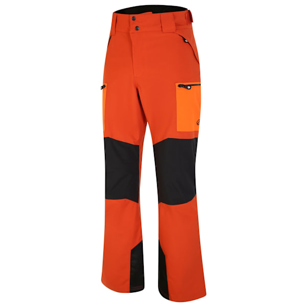 Dare 2B Baseplate Contrast Detail Skidbyxor för Herr L Brun/Orange Brown/Orange L
