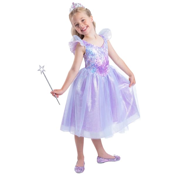 Smiffys Flickprinsessdräkt Set 7-9 år Iriserande Iridescent 7-9 Years
