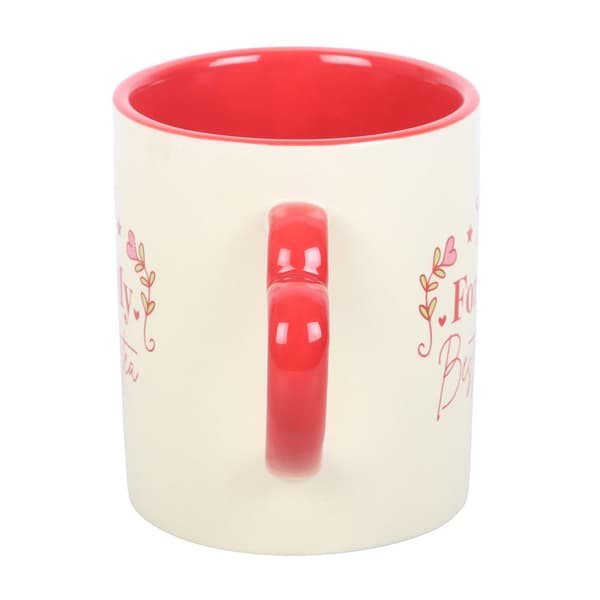 Something Different For My Best-Tea Heart 350ml Mugg One Size Röd Red/White One Size