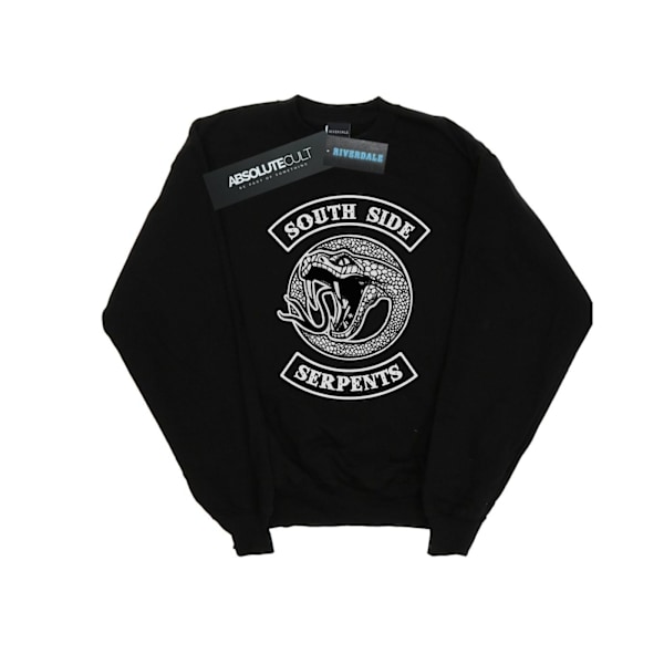 Riverdale Mens Southside Serpents Monotone Sweatshirt 5XL Svart Black 5XL