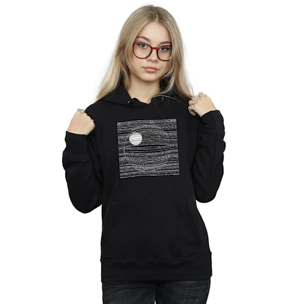 Star Wars Dam/Damer Death Star Lines Hoodie L Svart Black L