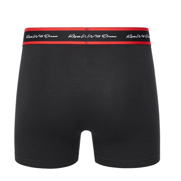 Kings Will Dream Scriptband Boxershorts för män (5-pack) XL Bl Black XL
