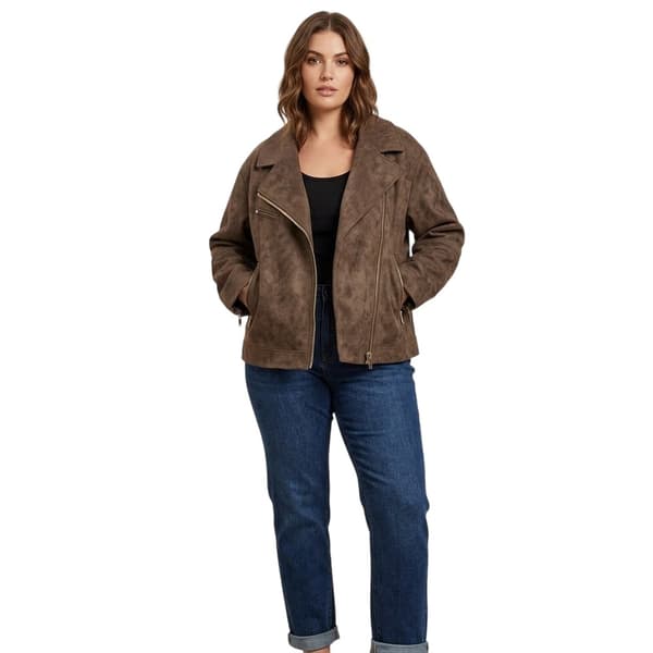 Kangol Dam Pilot Zipped Regular Jacka 6 UK Brun Brown 6 UK