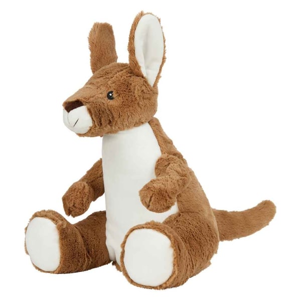 Mumbles Barn/Barn Zippie Kangaroo Teddy Bear One Size Mid Mid Brown One Size