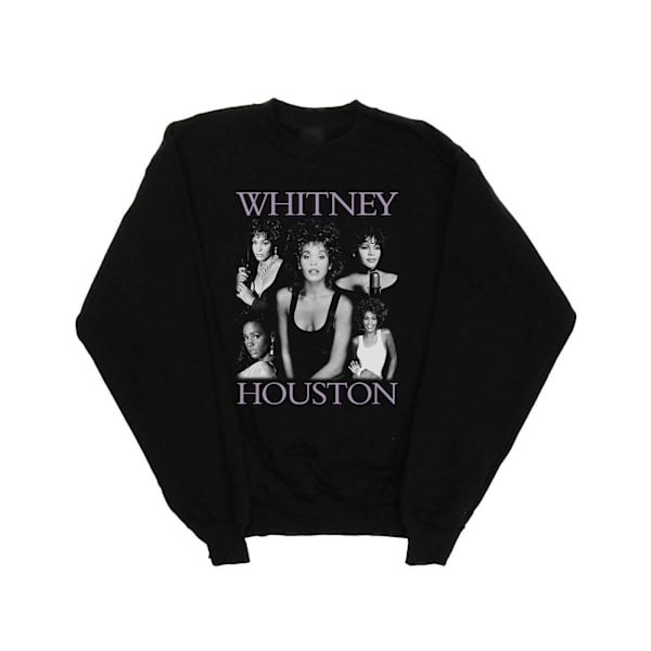 Whitney Houston Herr Flera Poser Sweatshirt 5XL Svart Black 5XL