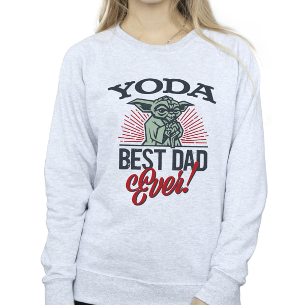 Star Wars Dam/Dam Mandalorian Yoda Dad Sweatshirt L Sport Sports Grey L