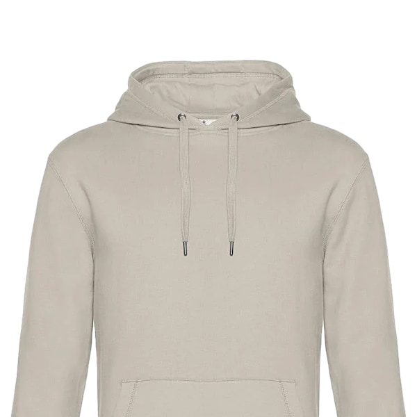 B&C Herr King Hoodie XL Grå Dimma Grey Fog XL