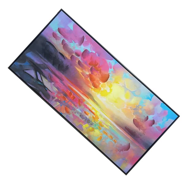 Scott Naismith Esprit Lumière Canvas Print 100cm x 50cm Multic Multicoloured 100cm x 50cm