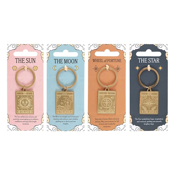 Something Different Tarot Nyckelring (24-pack) One Size Multico Multicoloured One Size