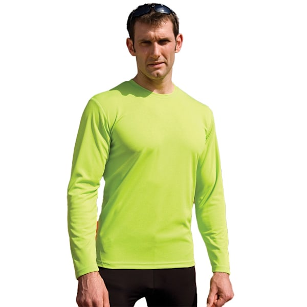Spiro Herr Performance Långärmad T-shirt S Lime Lime S