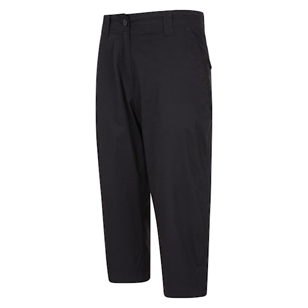 Mountain Warehouse Womens/Ladies Coastal Stretch Capri 4 UK Bla Black 4 UK