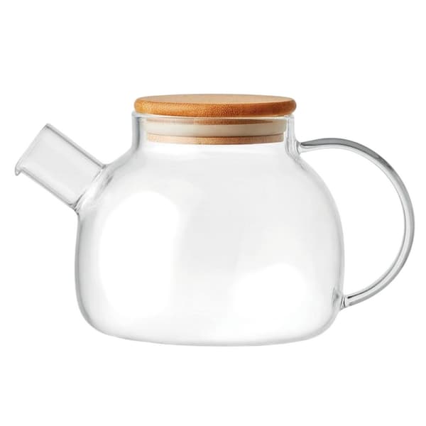 MidOcean Munnar Bambu 850ml Borosilikatglas Tekanna One Size Transparent One Size