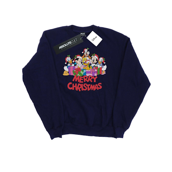 Disney Herr Mickey Mouse Och Vänner Jultröja 4XL N Navy Blue 4XL