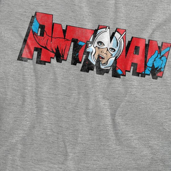 Ant-Man And The Wasp: Quantumania Retro Frame Logotyp för Kvinnor/Damer Athletic M
