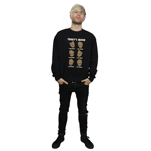 Marvel Herr Guardians Of The Galaxy Groot Today´s Mood Sweatshirt Black M