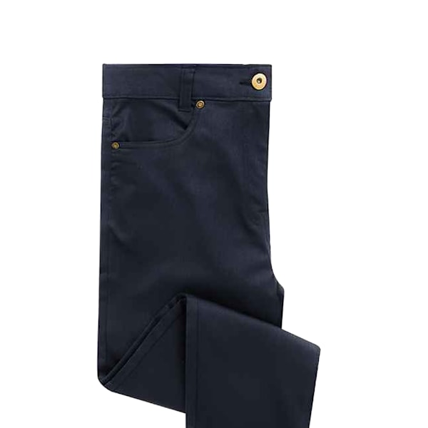 Premier Dam/Dam Performance Chino Jeans 14 UK R Marinblå Navy 14 UK R