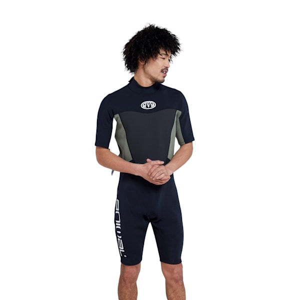 Animal Mens Slater Short Wetsuit S-M Svart Black S-M
