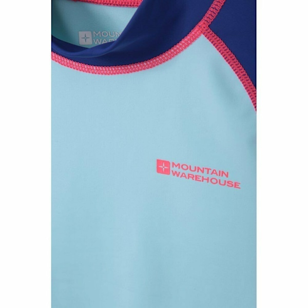 Mountain Warehouse Barnkläder/Barn Långärmad Rashguard 3-4 År Mint Mint 3-4 Years