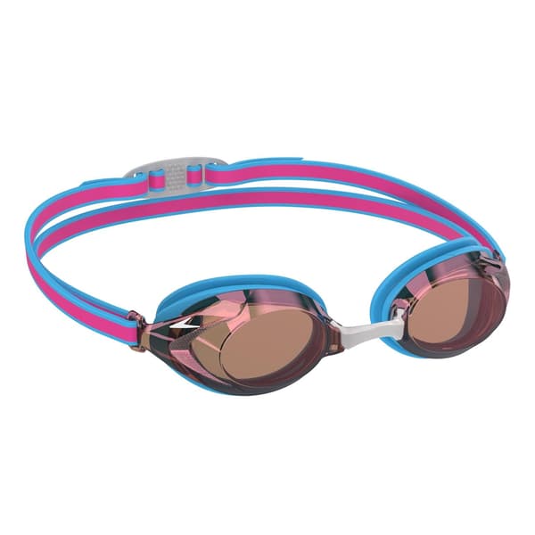 Speedo Vanquisher 3.0 simglasögon för barn/ungdomar, One Size, Blå/Rosa Blue/Pink One Size