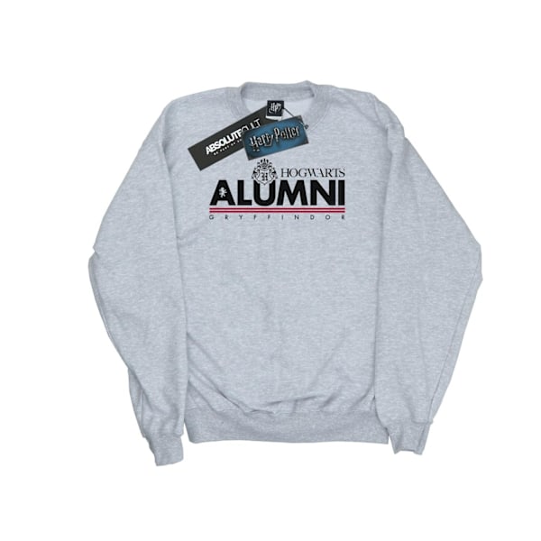 Harry Potter Dam/Kvinnor Hogwarts Alumni Gryffindor Sweatshirt Sports Grey L