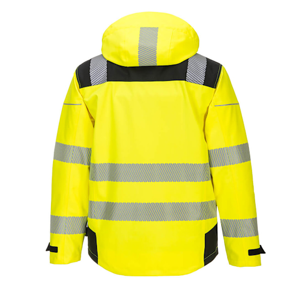 Portwest Herr PW3 Extreme Hi-Vis Vattentät Jacka 4XL Gul/Svart Yellow/Black 4XL