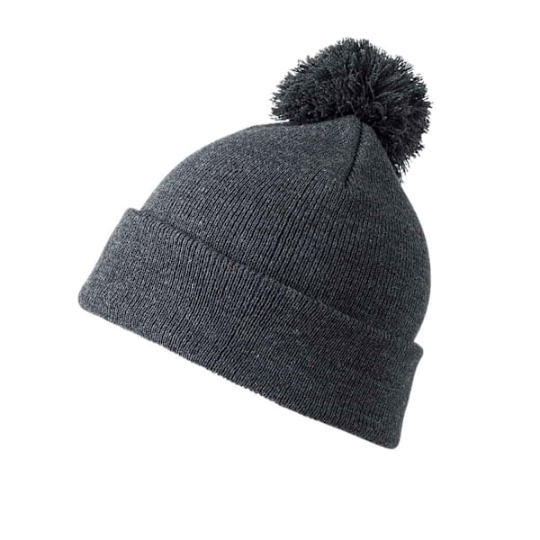 Result Core Pom Pom Beanie One Size Grå Grey One Size