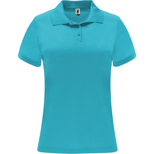 Roly Dam/Dam Monzha Kortärmad Sports Polo Shirt M Turkos Turquoise M