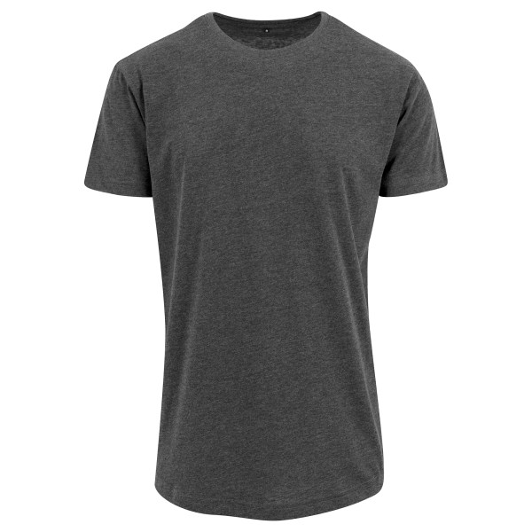 Bygg ditt varumärke Herrformad långärmad T-shirt S Charco Charcoal S