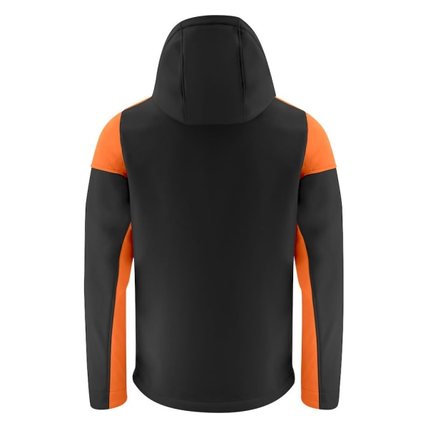 Printer Herr Prime Soft Shell Jacket L Svart/Orange Black/Orange L