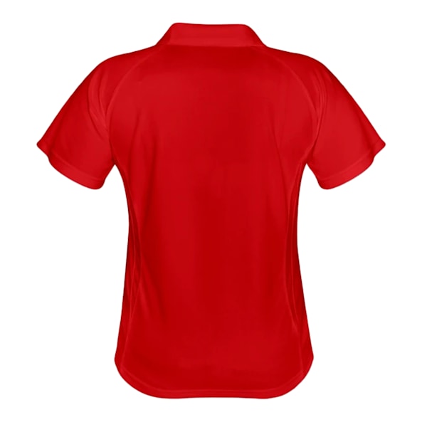 Spiro Dam/Dam Sports Team Spirit Performance Polotröja X Red/White XL