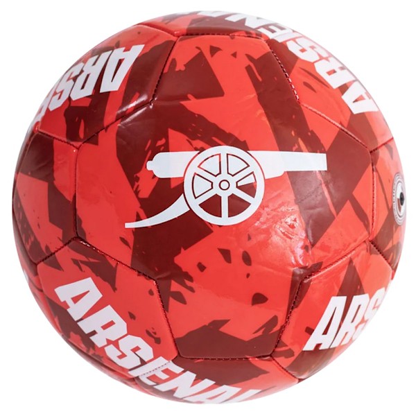 Arsenal FC Graffiti Fotboll 5 Röd/Vit Red/White 5