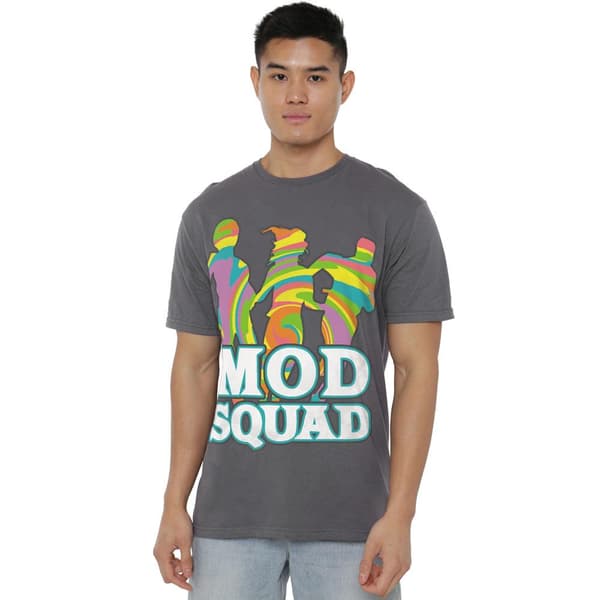 The Mod Squad Herr Run Groovy T-Shirt S Kolgrå Charcoal S